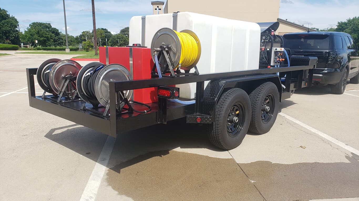 Soft Wash Trailer Mount — DETRAILERS soft wash system (photo 9)