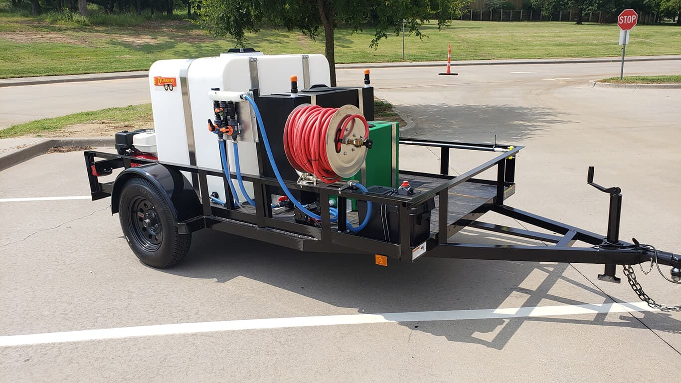 Soft Wash Trailer Mount — DETRAILERS soft wash system (photo 11)